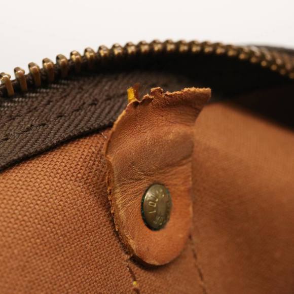 LOUIS VUITTON Monogram Keepall 45 Boston Bag M41428 LV Auth 74092 - Picture 10 of 16